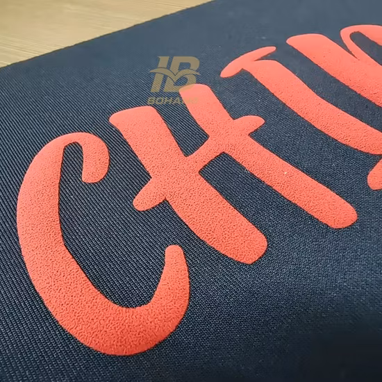 Plotter Cutting Htv PU Puff Heat Transfer Vinyl Foaming Vinyl for Clothing