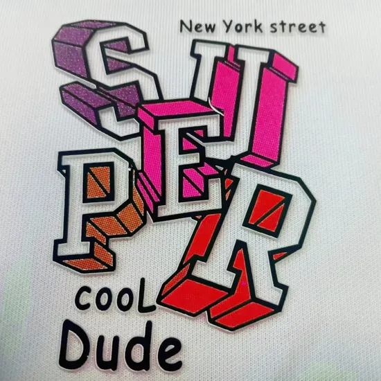 Washable Heat Transfer Care Shirt Neck Label