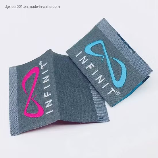 Chine Accessoires de vêtement Vêtements Meilleure qualité Coton Polyester Textiles Étiquette tissée