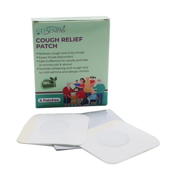 Patch anti-toux rapide et efficace pour soulager les tensions thoraciques, sans danger pour les bébés, les enfants et les adultes